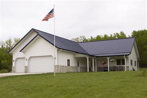 ranch style metal house|morton pole barn homes pictures.